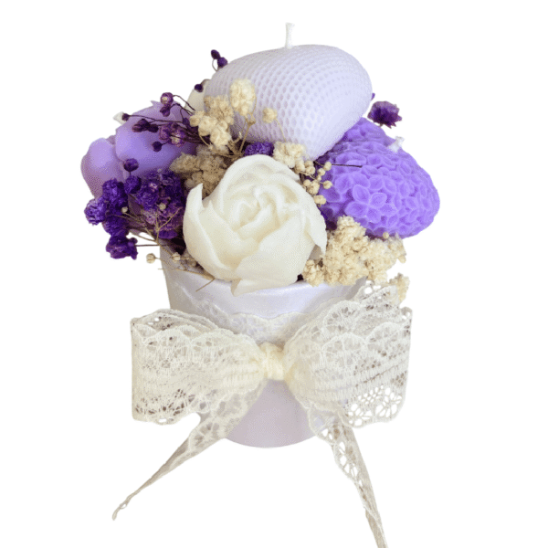 Lavender Bliss Candle Bouquet