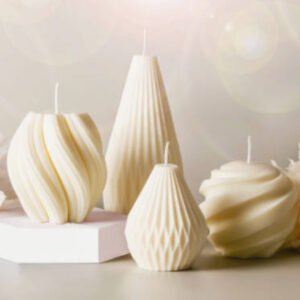 decorative white candles - product category